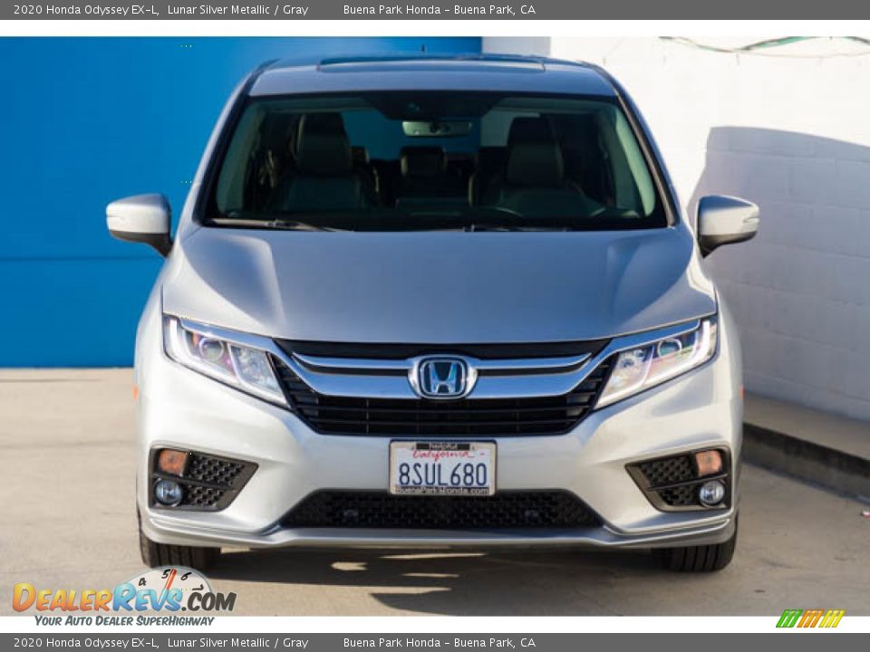 2020 Honda Odyssey EX-L Lunar Silver Metallic / Gray Photo #7