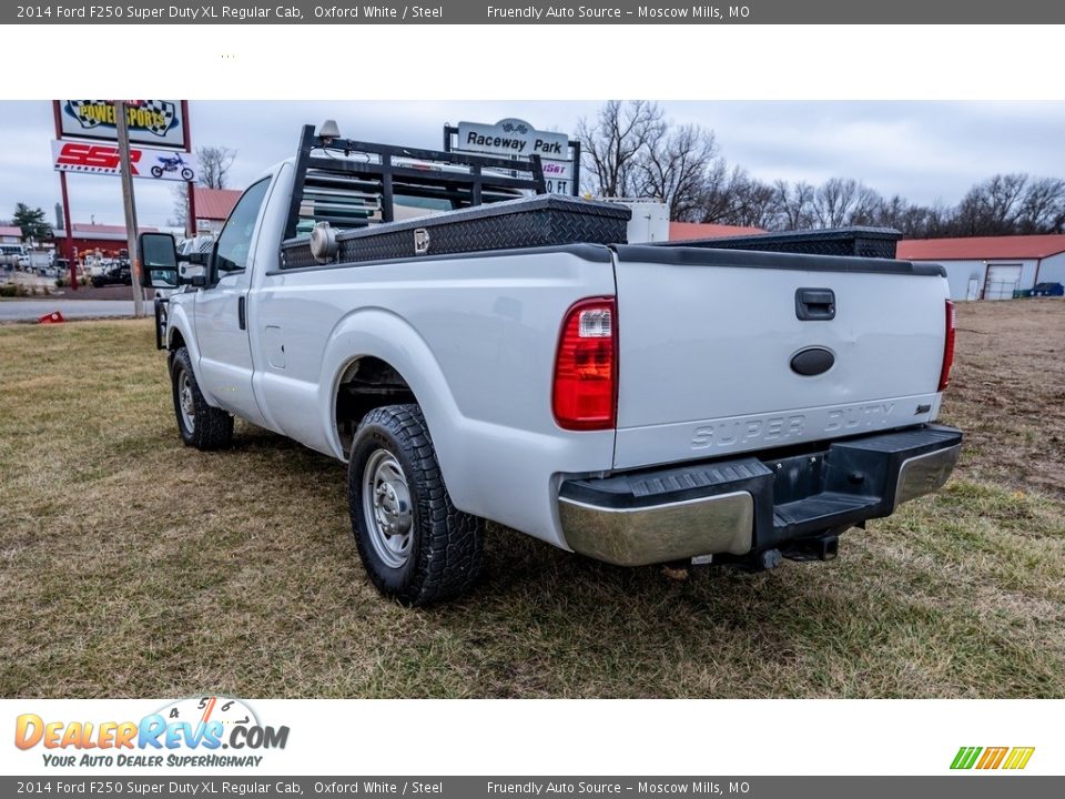 2014 Ford F250 Super Duty XL Regular Cab Oxford White / Steel Photo #6