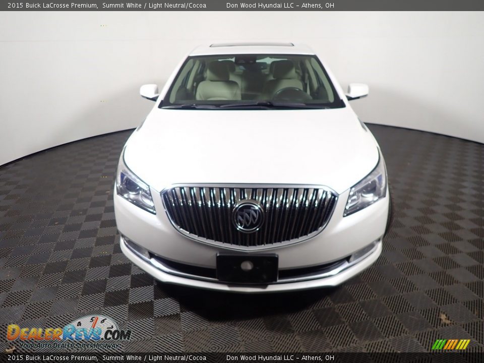 2015 Buick LaCrosse Premium Summit White / Light Neutral/Cocoa Photo #6