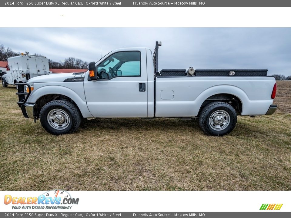 2014 Ford F250 Super Duty XL Regular Cab Oxford White / Steel Photo #7