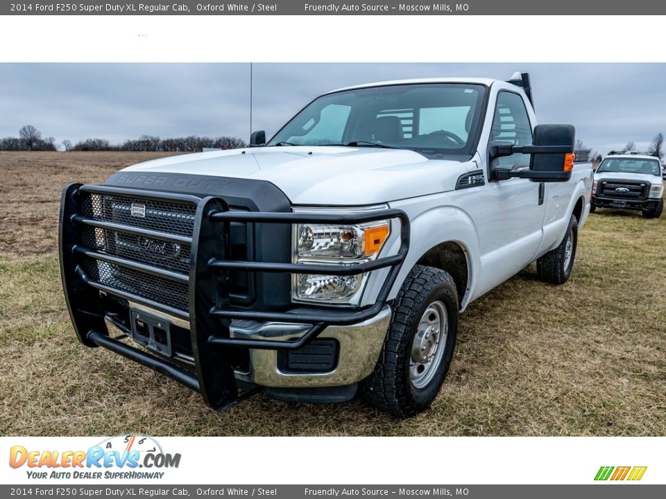 2014 Ford F250 Super Duty XL Regular Cab Oxford White / Steel Photo #8