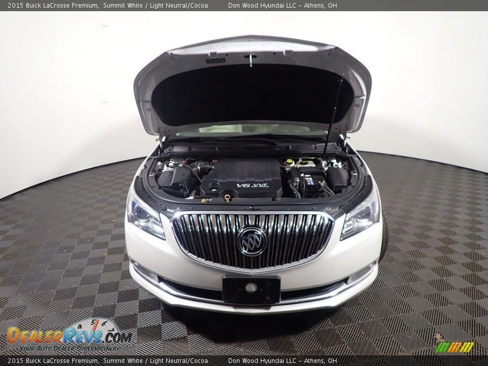 2015 Buick LaCrosse Premium Summit White / Light Neutral/Cocoa Photo #7