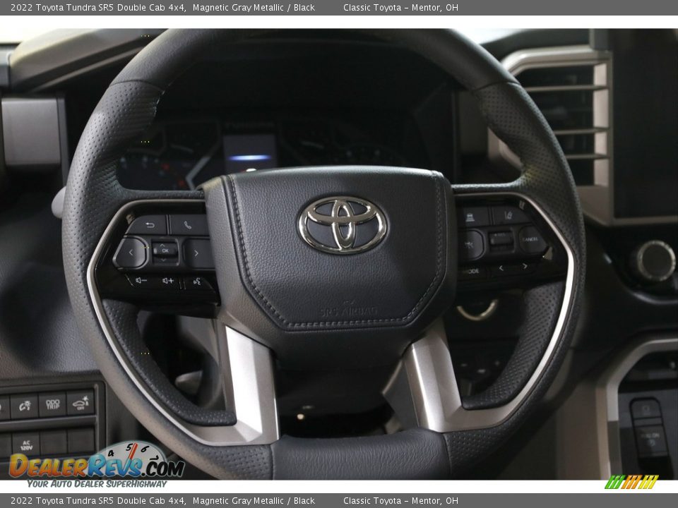 2022 Toyota Tundra SR5 Double Cab 4x4 Magnetic Gray Metallic / Black Photo #7