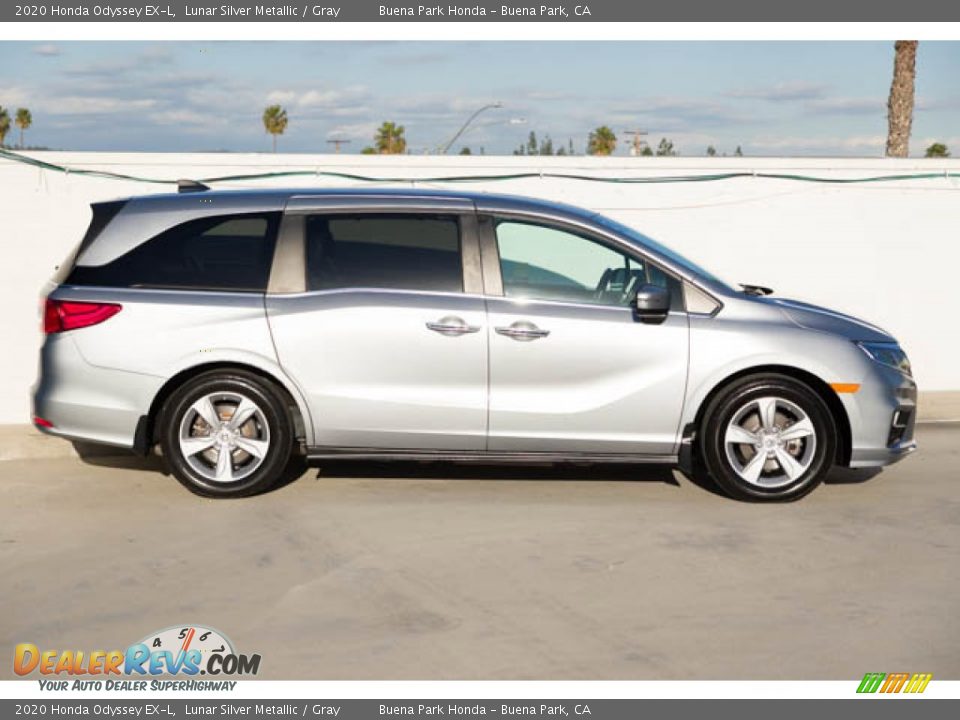 2020 Honda Odyssey EX-L Lunar Silver Metallic / Gray Photo #12