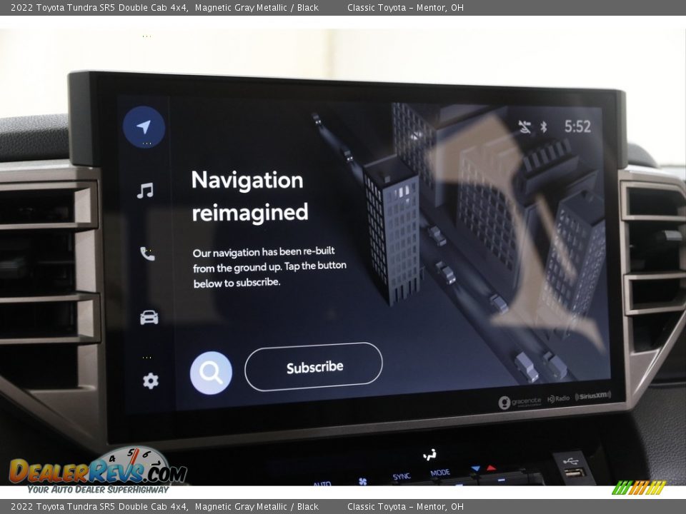 2022 Toyota Tundra SR5 Double Cab 4x4 Magnetic Gray Metallic / Black Photo #10