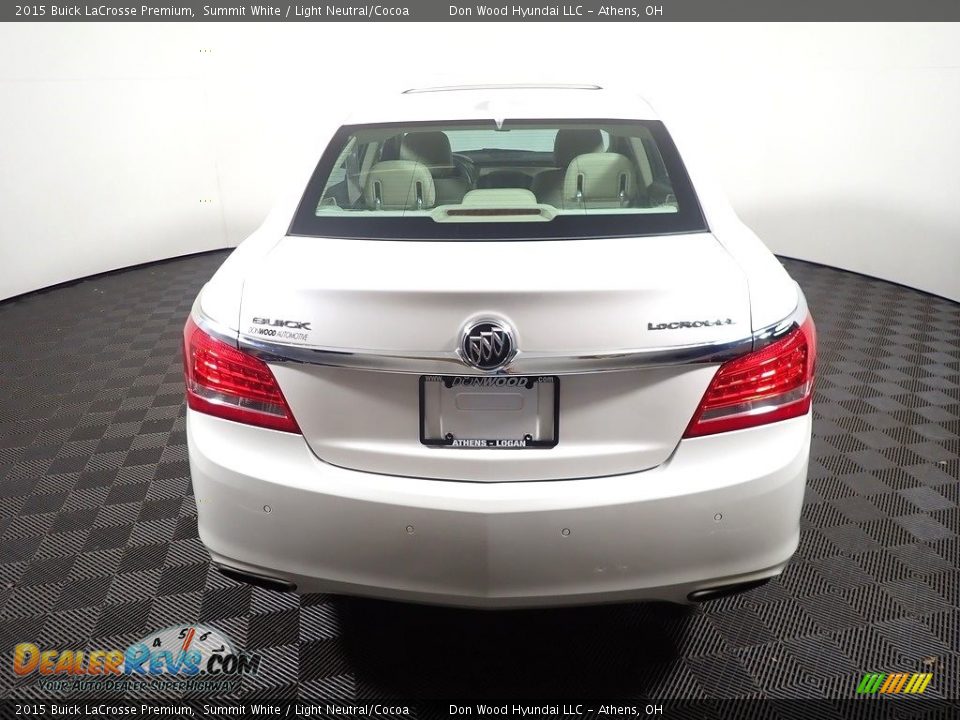 2015 Buick LaCrosse Premium Summit White / Light Neutral/Cocoa Photo #13