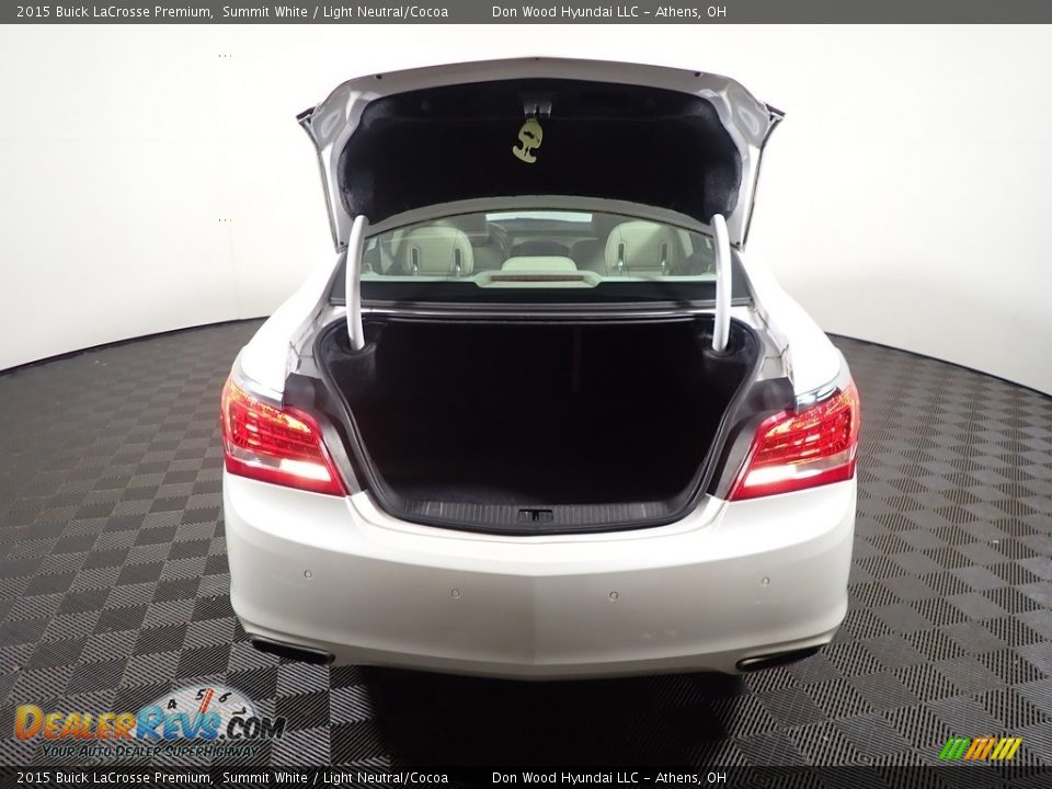 2015 Buick LaCrosse Premium Summit White / Light Neutral/Cocoa Photo #14