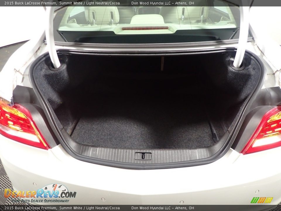 2015 Buick LaCrosse Premium Summit White / Light Neutral/Cocoa Photo #15