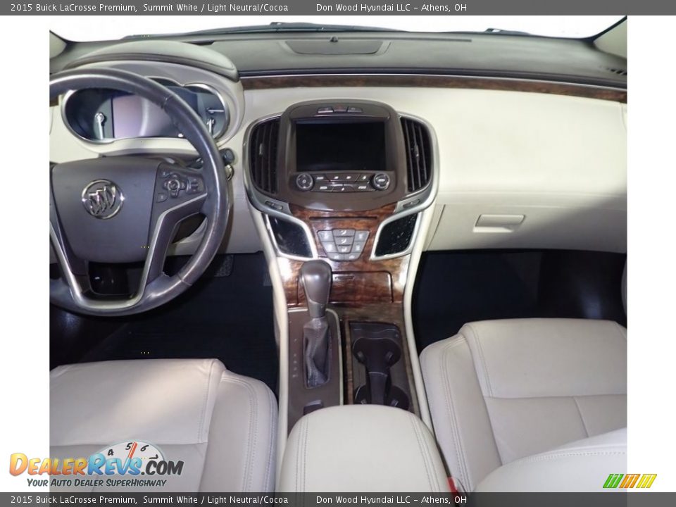 2015 Buick LaCrosse Premium Summit White / Light Neutral/Cocoa Photo #23