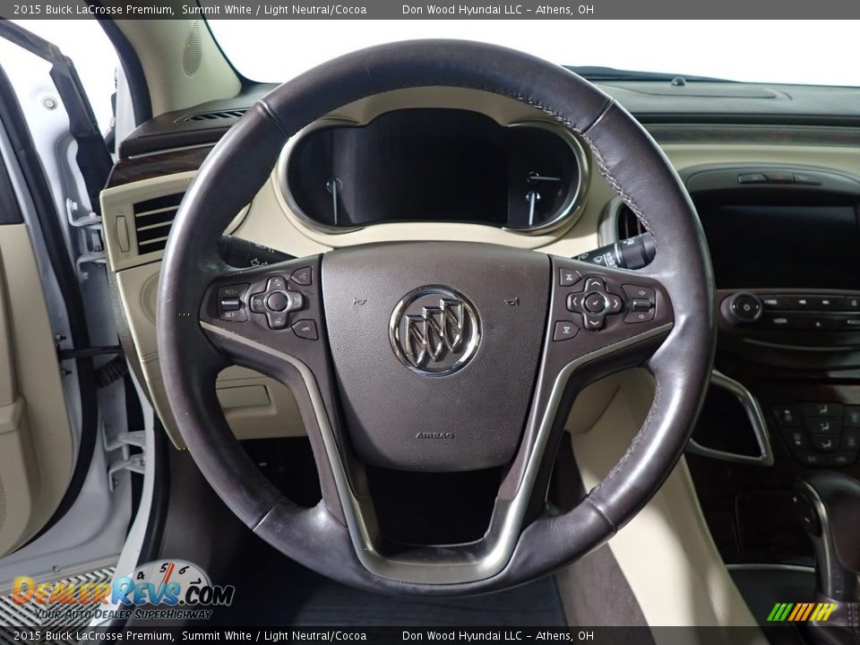 2015 Buick LaCrosse Premium Steering Wheel Photo #25