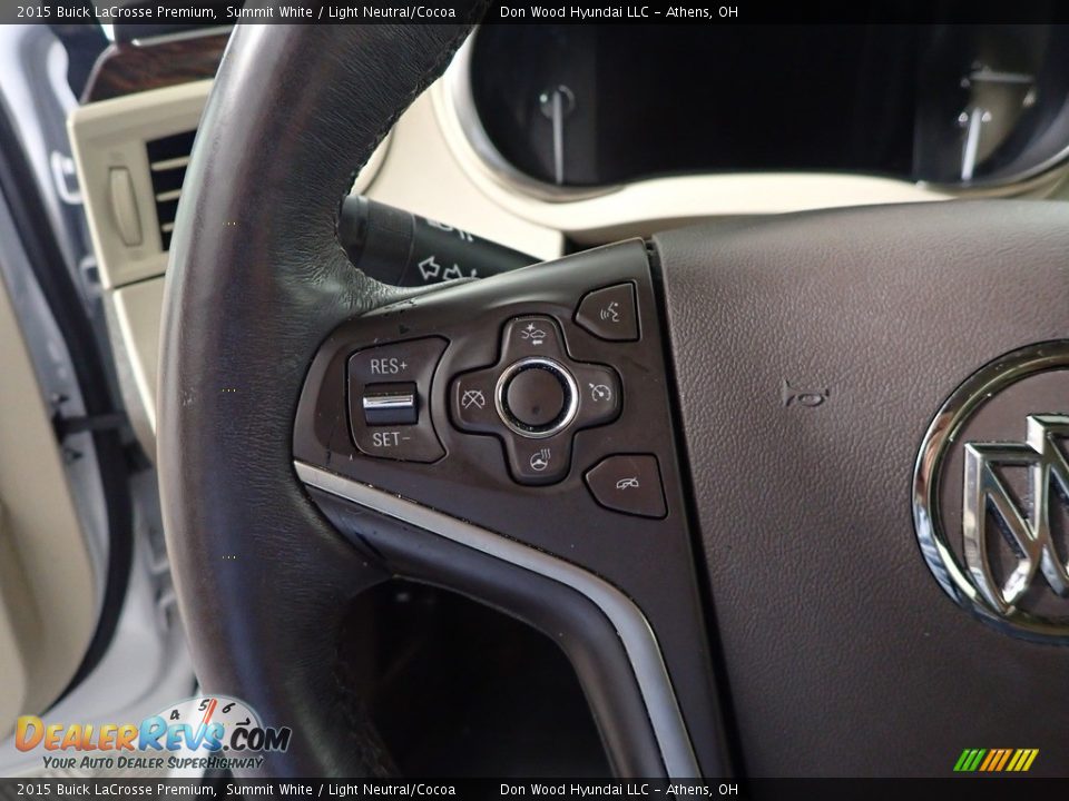 2015 Buick LaCrosse Premium Steering Wheel Photo #27