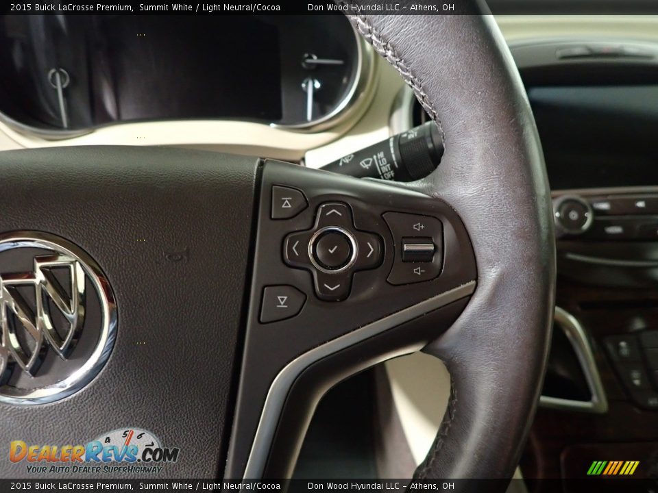 2015 Buick LaCrosse Premium Steering Wheel Photo #28
