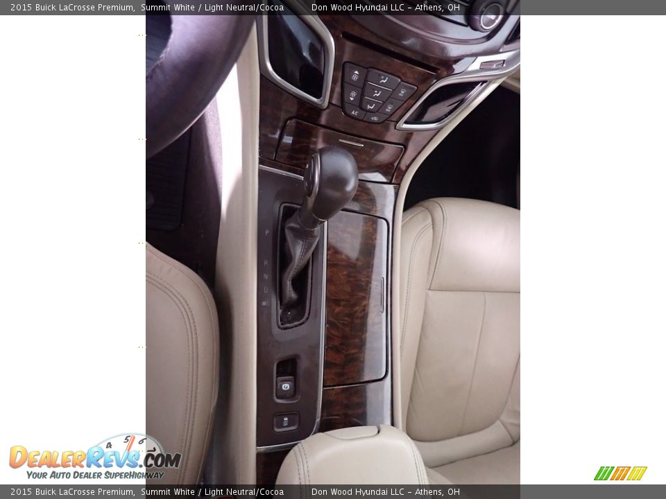 2015 Buick LaCrosse Premium Summit White / Light Neutral/Cocoa Photo #30