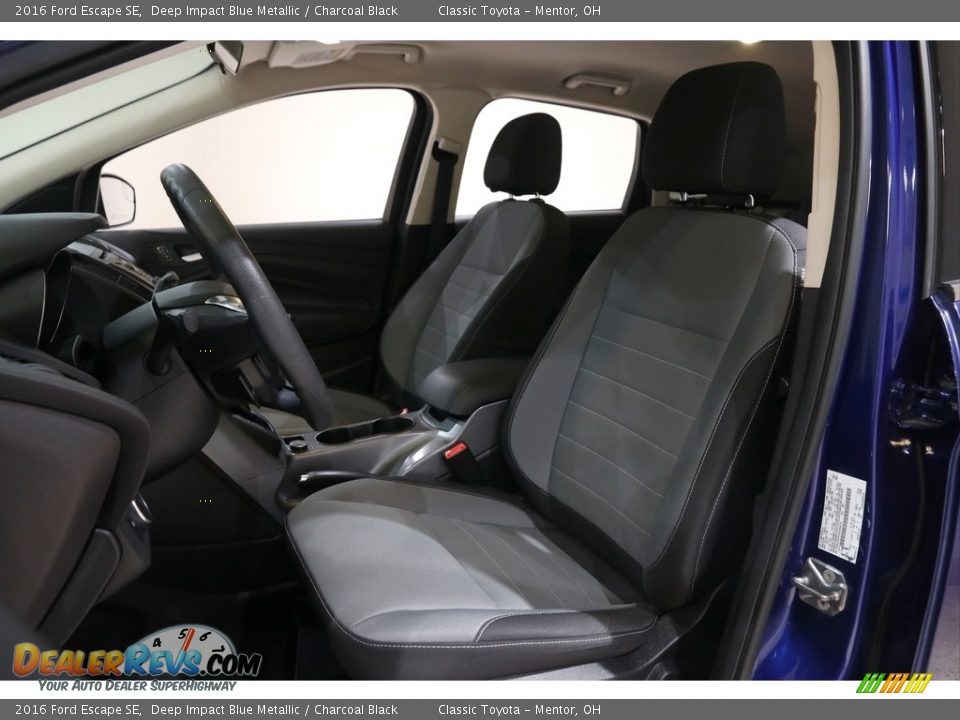 2016 Ford Escape SE Deep Impact Blue Metallic / Charcoal Black Photo #6