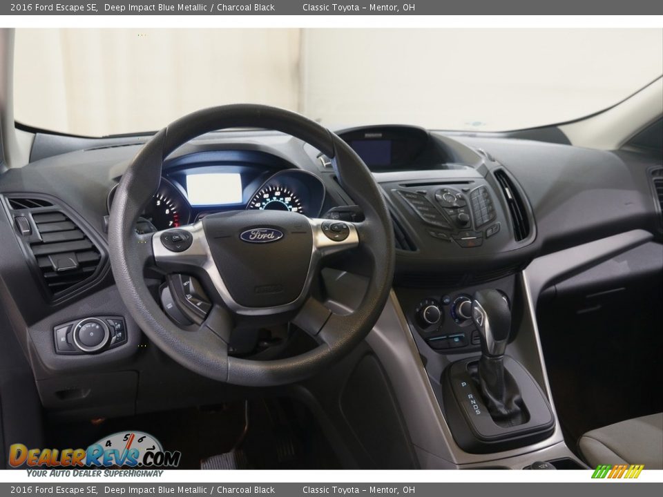 2016 Ford Escape SE Deep Impact Blue Metallic / Charcoal Black Photo #7