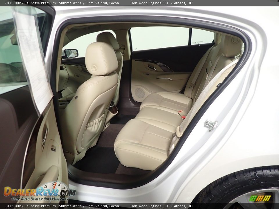 Rear Seat of 2015 Buick LaCrosse Premium Photo #33