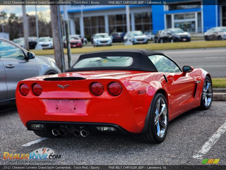 2012 Chevrolet Corvette Grand Sport Convertible Torch Red / Ebony Photo #4