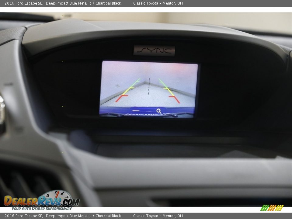 2016 Ford Escape SE Deep Impact Blue Metallic / Charcoal Black Photo #13