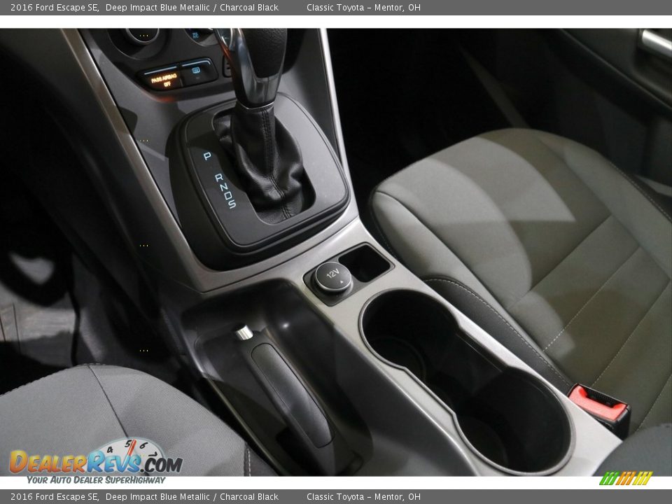 2016 Ford Escape SE Deep Impact Blue Metallic / Charcoal Black Photo #14