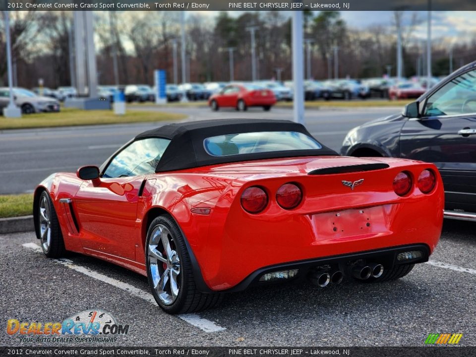 2012 Chevrolet Corvette Grand Sport Convertible Torch Red / Ebony Photo #7