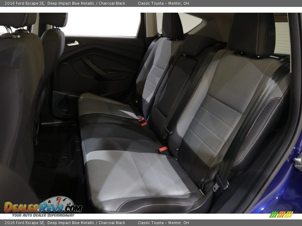 2016 Ford Escape SE Deep Impact Blue Metallic / Charcoal Black Photo #17