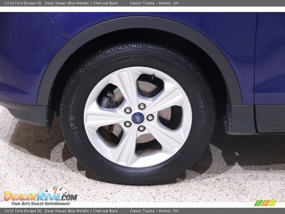 2016 Ford Escape SE Deep Impact Blue Metallic / Charcoal Black Photo #20