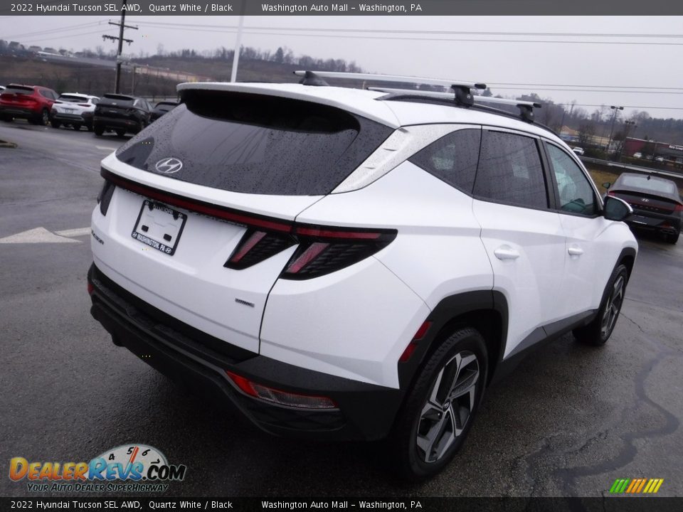 2022 Hyundai Tucson SEL AWD Quartz White / Black Photo #10