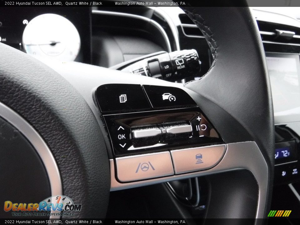 2022 Hyundai Tucson SEL AWD Quartz White / Black Photo #24