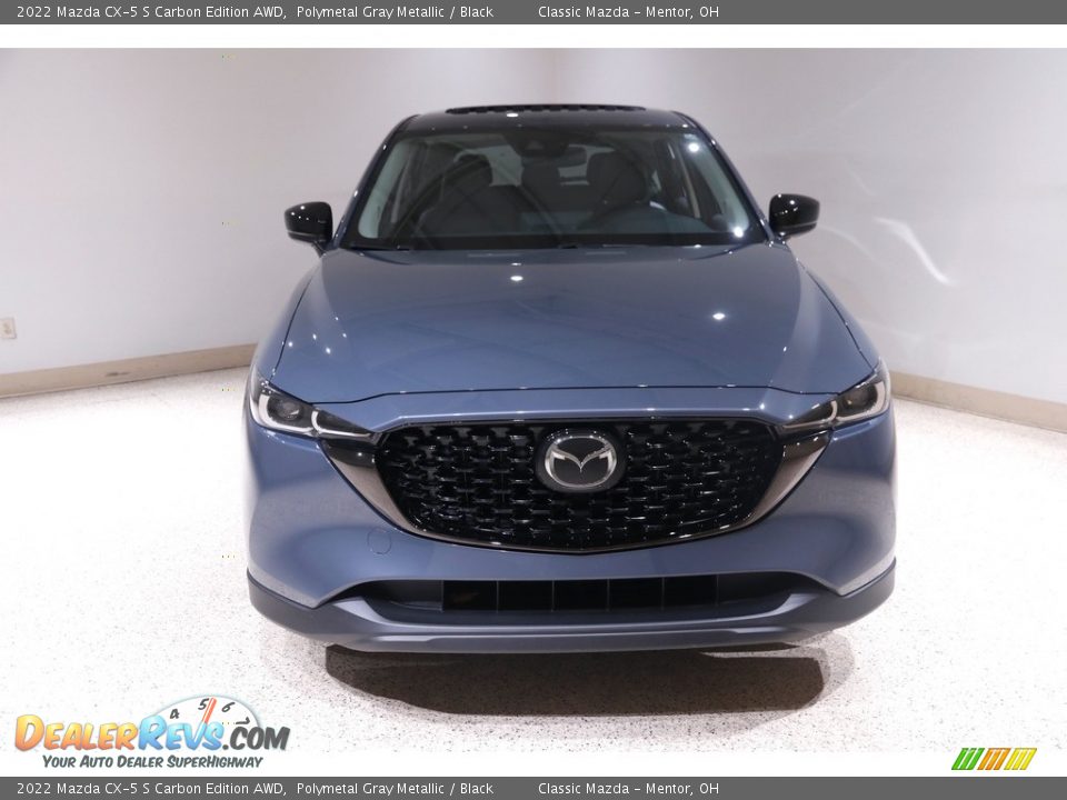 2022 Mazda CX-5 S Carbon Edition AWD Polymetal Gray Metallic / Black Photo #2