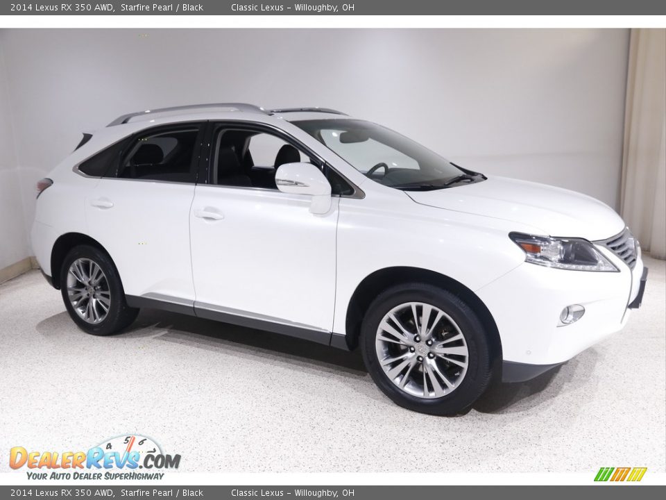 2014 Lexus RX 350 AWD Starfire Pearl / Black Photo #1