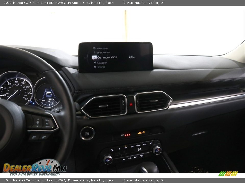 2022 Mazda CX-5 S Carbon Edition AWD Polymetal Gray Metallic / Black Photo #9