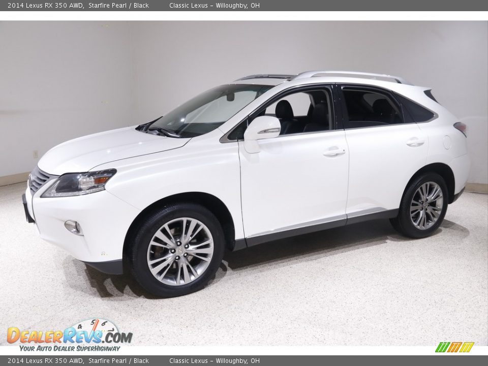 2014 Lexus RX 350 AWD Starfire Pearl / Black Photo #3