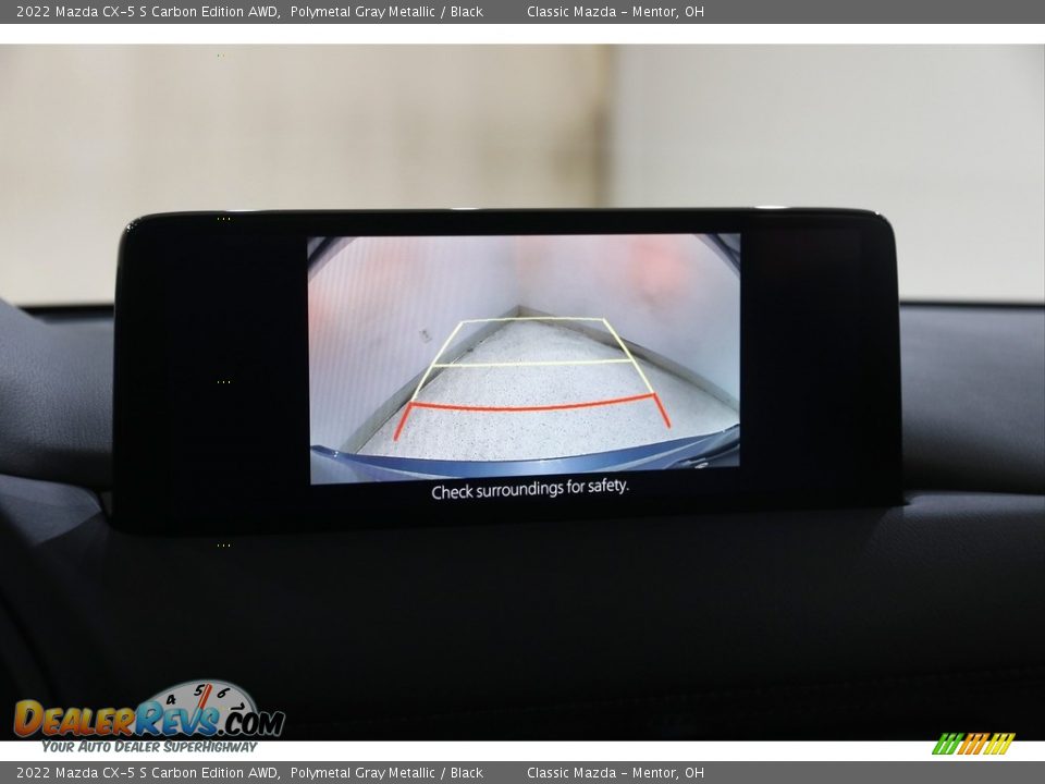 2022 Mazda CX-5 S Carbon Edition AWD Polymetal Gray Metallic / Black Photo #12
