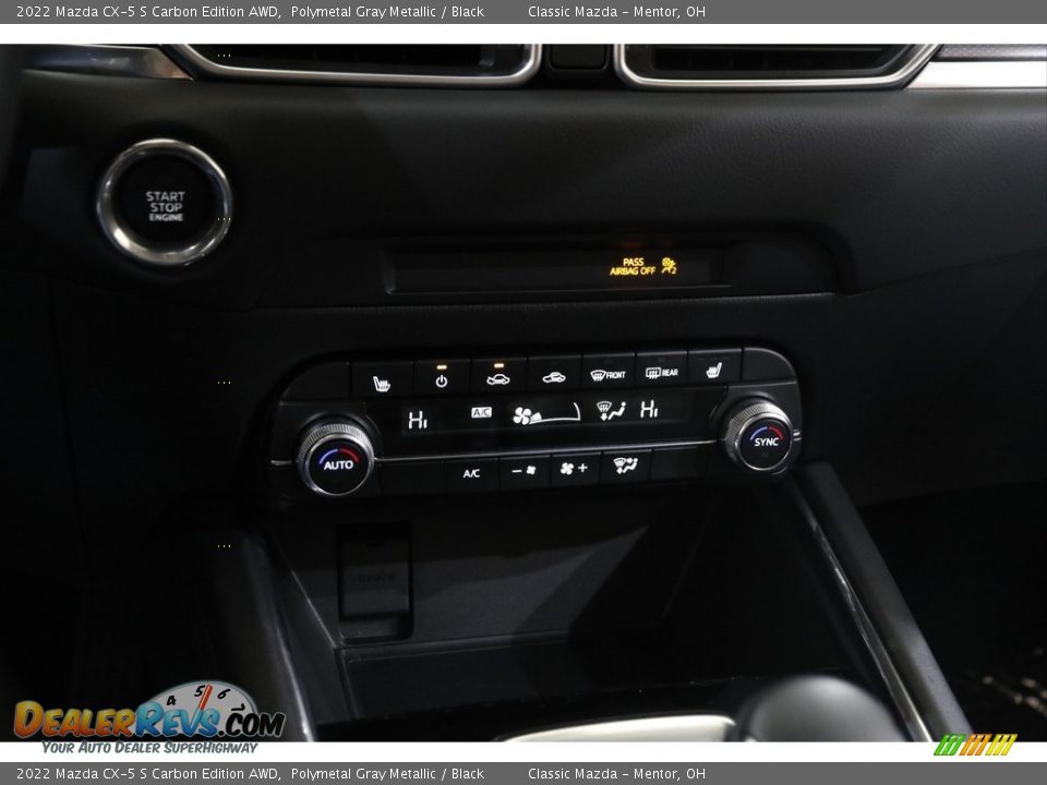 2022 Mazda CX-5 S Carbon Edition AWD Polymetal Gray Metallic / Black Photo #13
