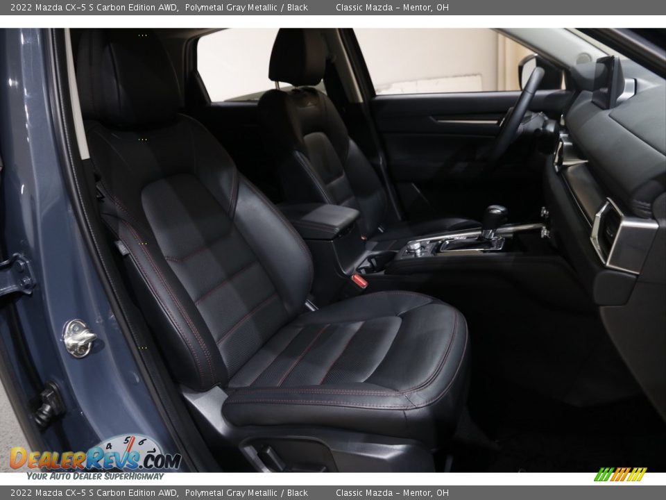 2022 Mazda CX-5 S Carbon Edition AWD Polymetal Gray Metallic / Black Photo #15