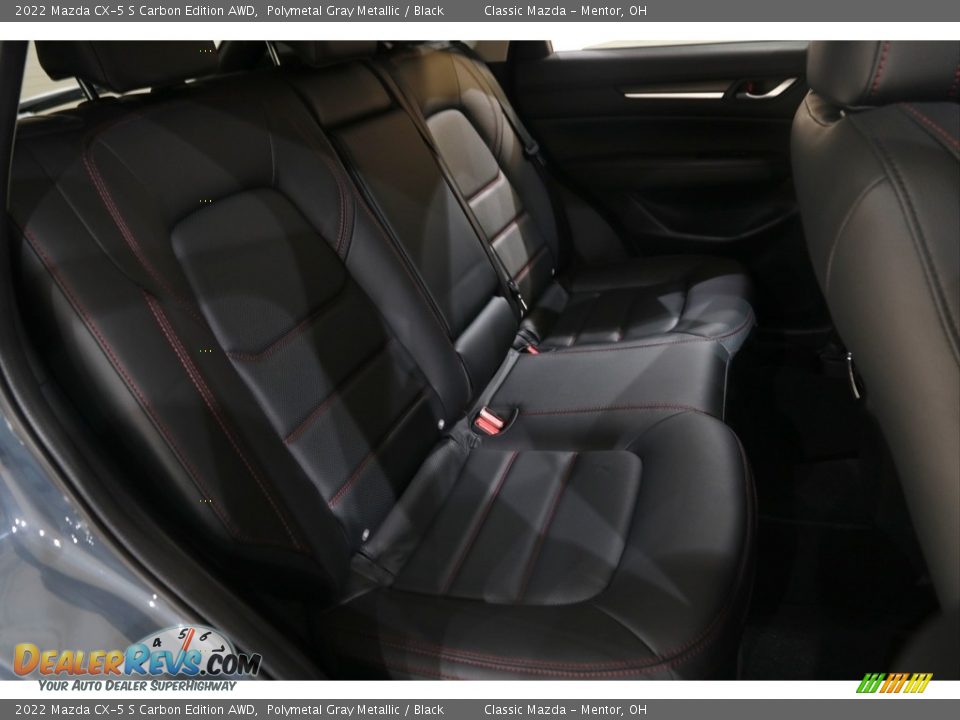 2022 Mazda CX-5 S Carbon Edition AWD Polymetal Gray Metallic / Black Photo #16