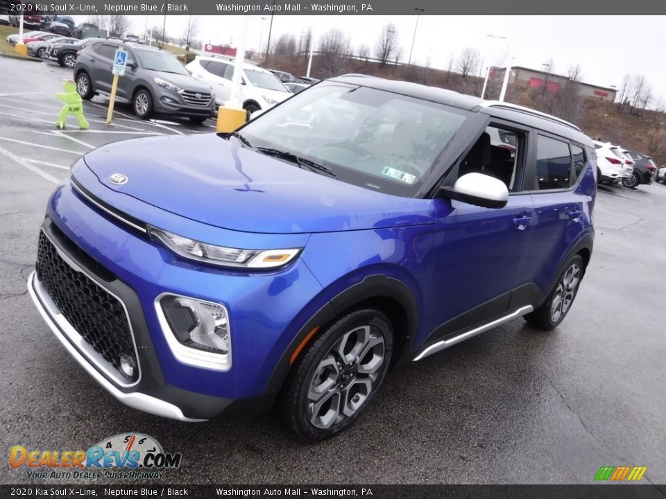 2020 Kia Soul X-Line Neptune Blue / Black Photo #5