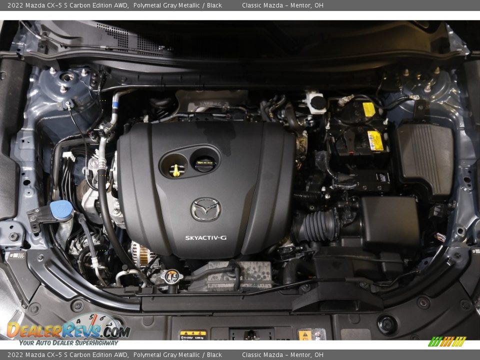 2022 Mazda CX-5 S Carbon Edition AWD Polymetal Gray Metallic / Black Photo #19
