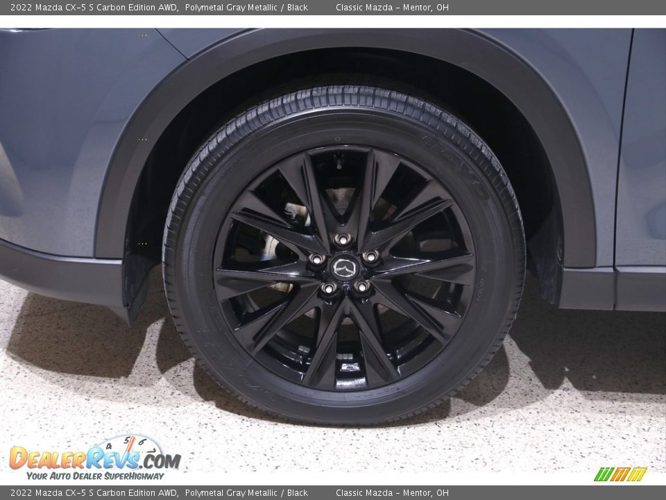 2022 Mazda CX-5 S Carbon Edition AWD Polymetal Gray Metallic / Black Photo #20