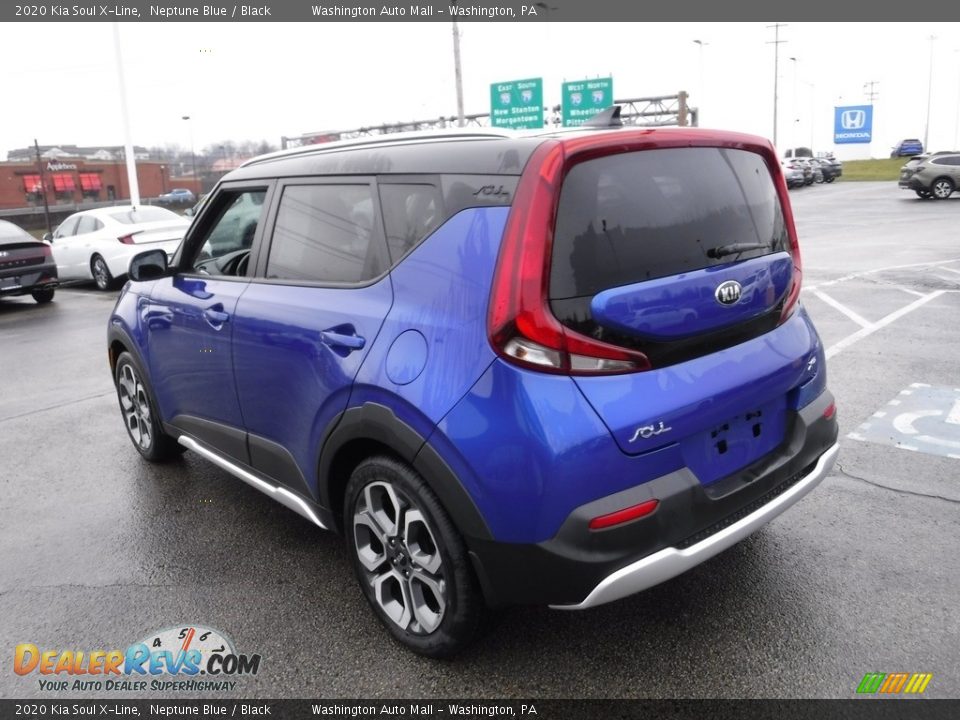 2020 Kia Soul X-Line Neptune Blue / Black Photo #7