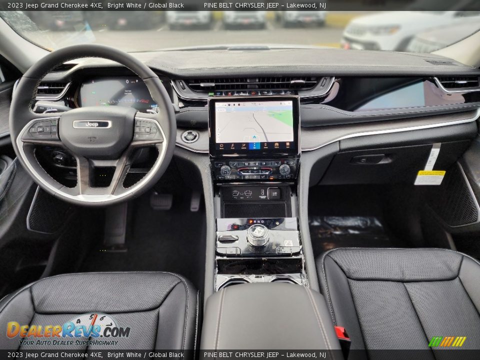 Dashboard of 2023 Jeep Grand Cherokee 4XE Photo #9