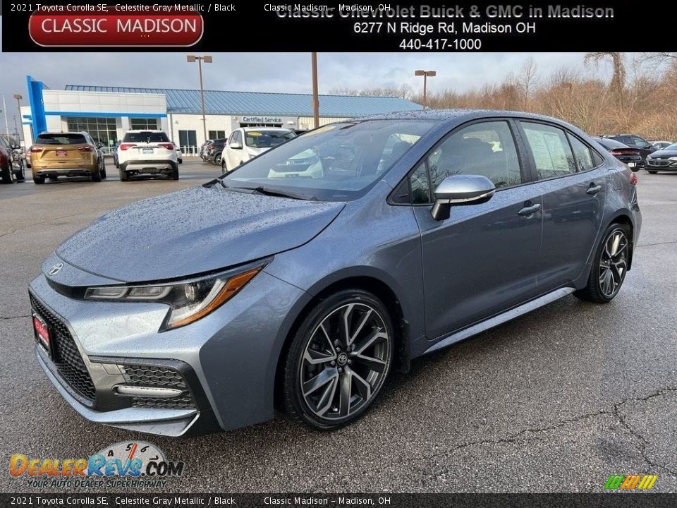 2021 Toyota Corolla SE Celestite Gray Metallic / Black Photo #1