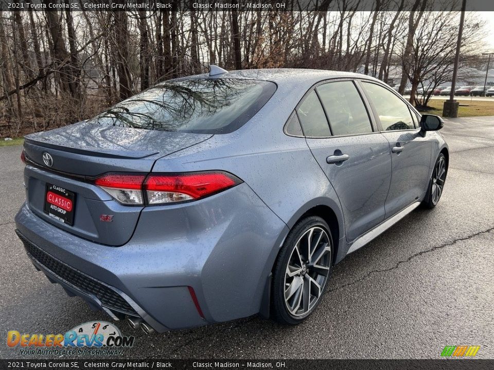 2021 Toyota Corolla SE Celestite Gray Metallic / Black Photo #3