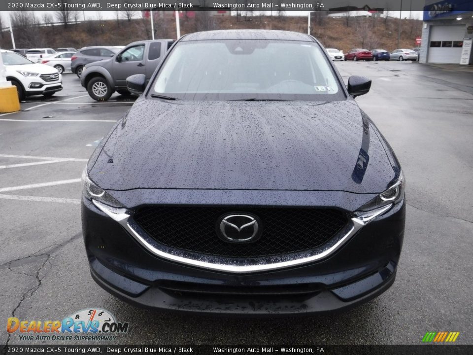 2020 Mazda CX-5 Touring AWD Deep Crystal Blue Mica / Black Photo #5