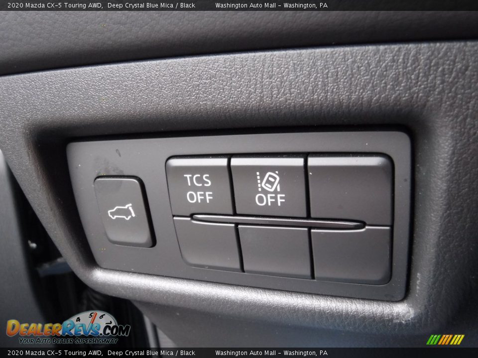 2020 Mazda CX-5 Touring AWD Deep Crystal Blue Mica / Black Photo #15