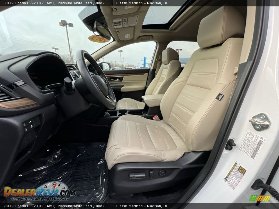 2019 Honda CR-V EX-L AWD Platinum White Pearl / Black Photo #6