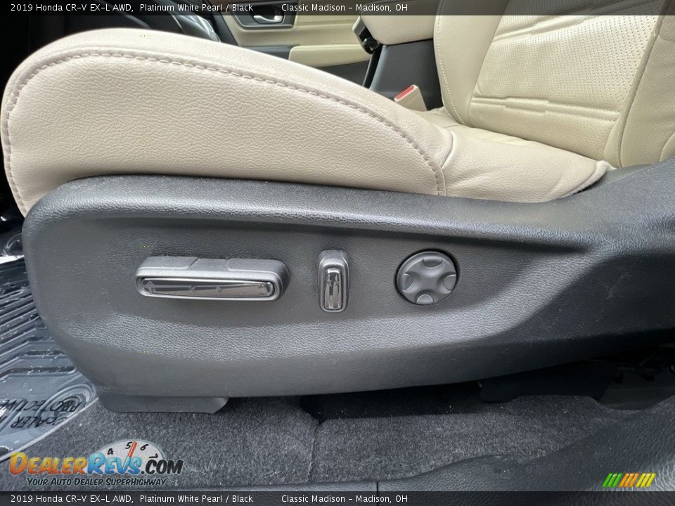 2019 Honda CR-V EX-L AWD Platinum White Pearl / Black Photo #7