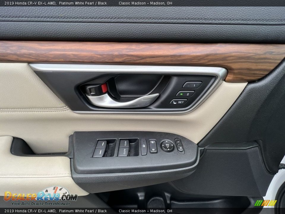 2019 Honda CR-V EX-L AWD Platinum White Pearl / Black Photo #8