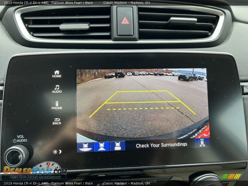 2019 Honda CR-V EX-L AWD Platinum White Pearl / Black Photo #12