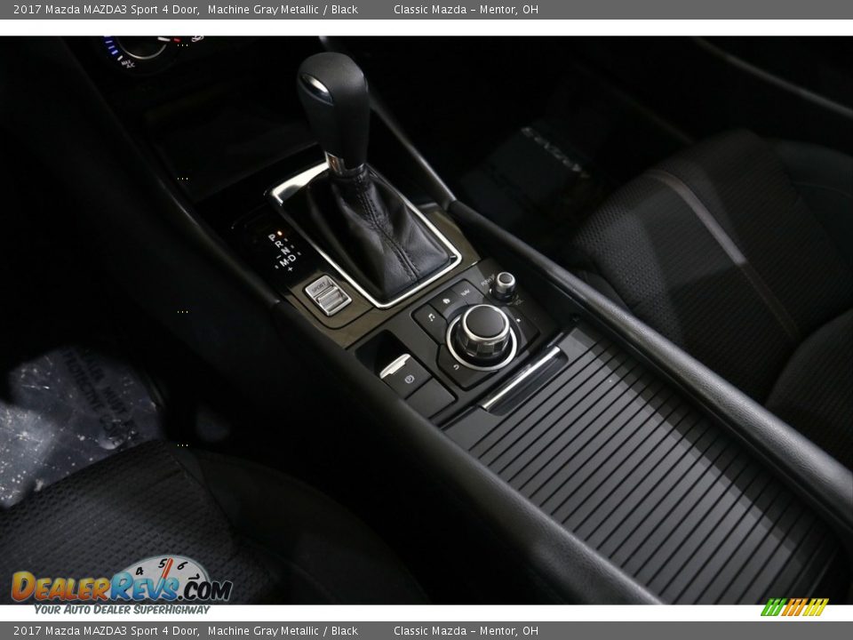 2017 Mazda MAZDA3 Sport 4 Door Machine Gray Metallic / Black Photo #13